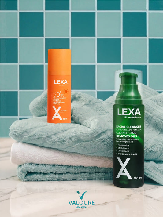 1 Sunscreen & 1 Cleanser